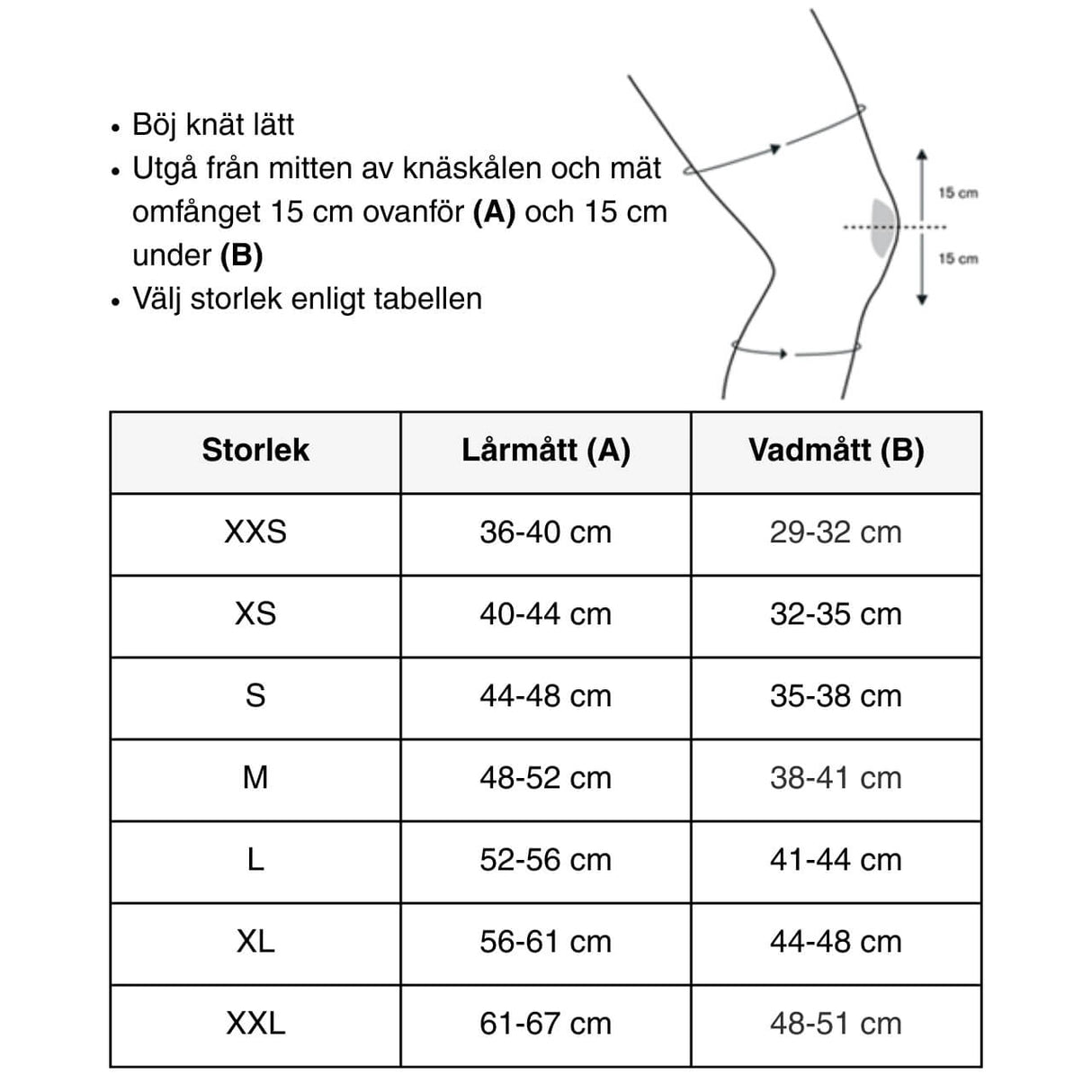 Stabiliserande knäskydd Genu Direxa Wraparound