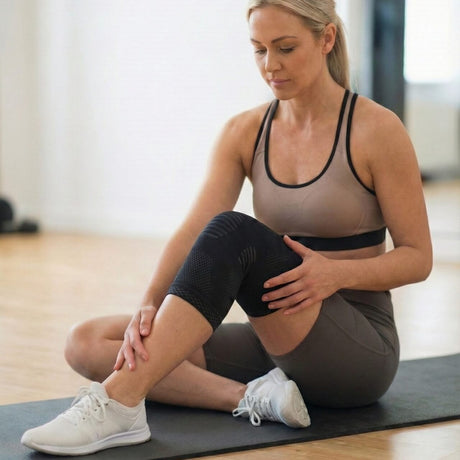 Active knäskydd kompression