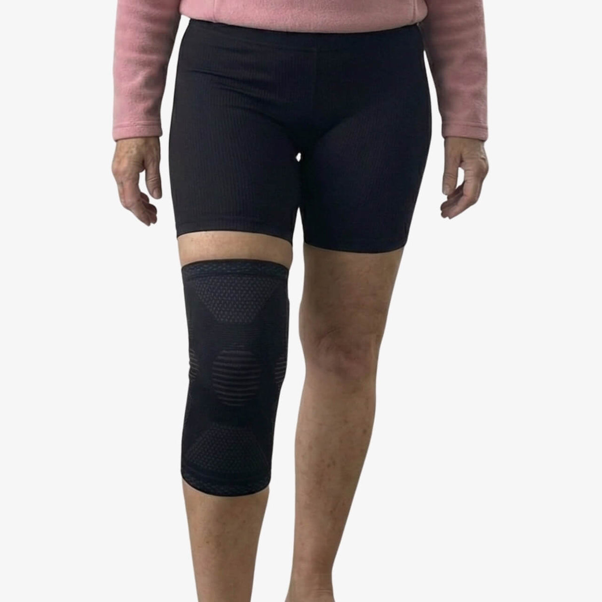 Active knäskydd kompression