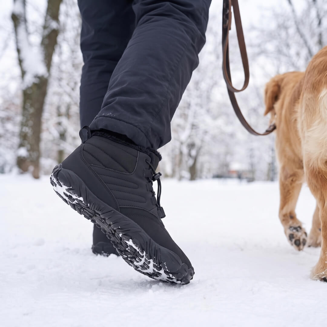 Barfotaskor Vinter med Värmande Foder