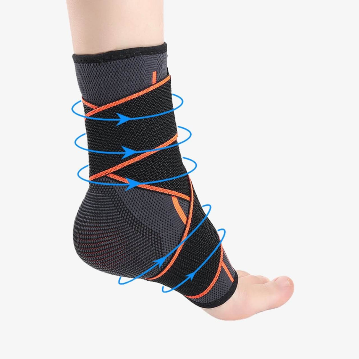 Fotledsstöd med justerbart band