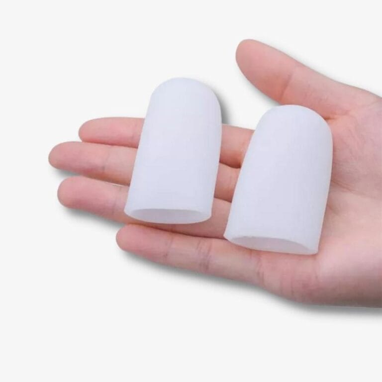 Stortåskydd silikon närbild