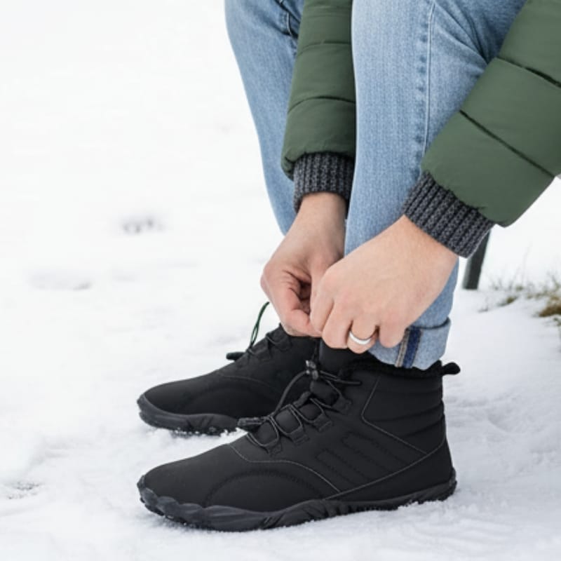 Barfotaskor Vinter med Värmande Foder